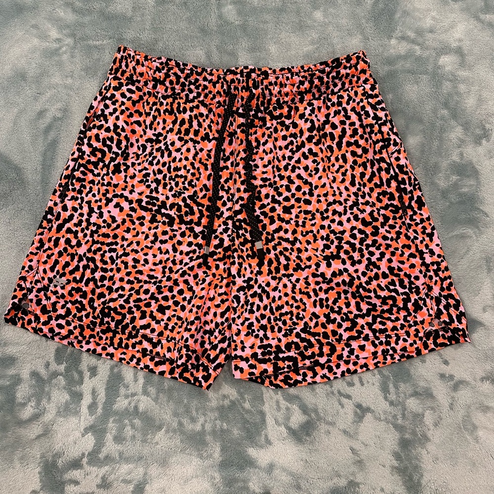 Women's Fabletics animal print shorts